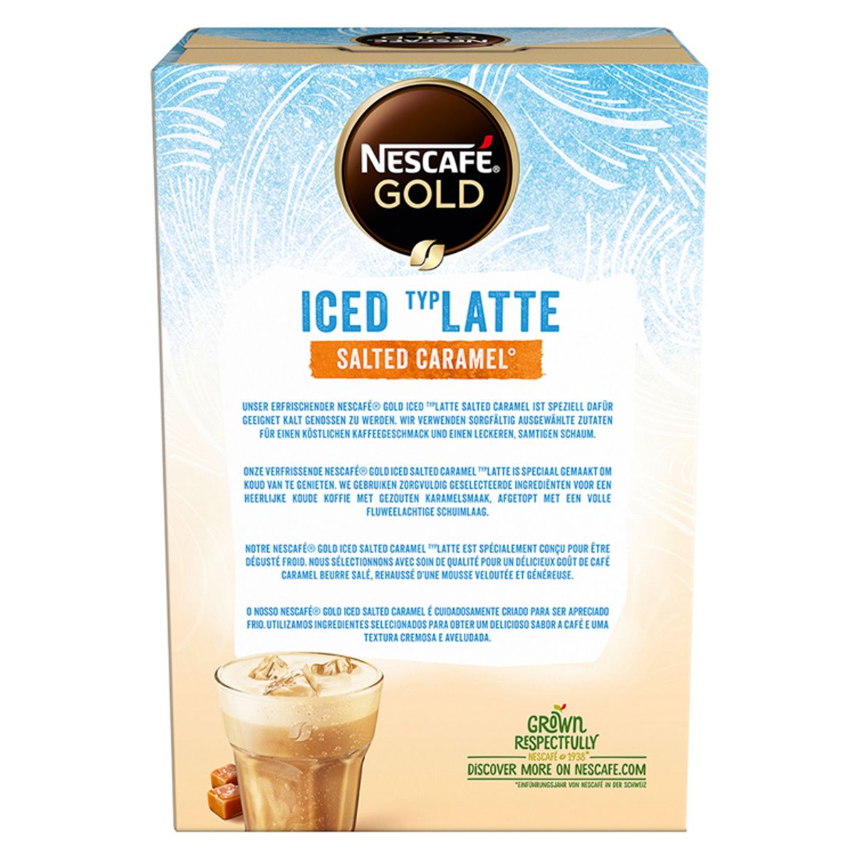 Nescafé Gold Café Latte Iced Salted Caramel 101.5 g
