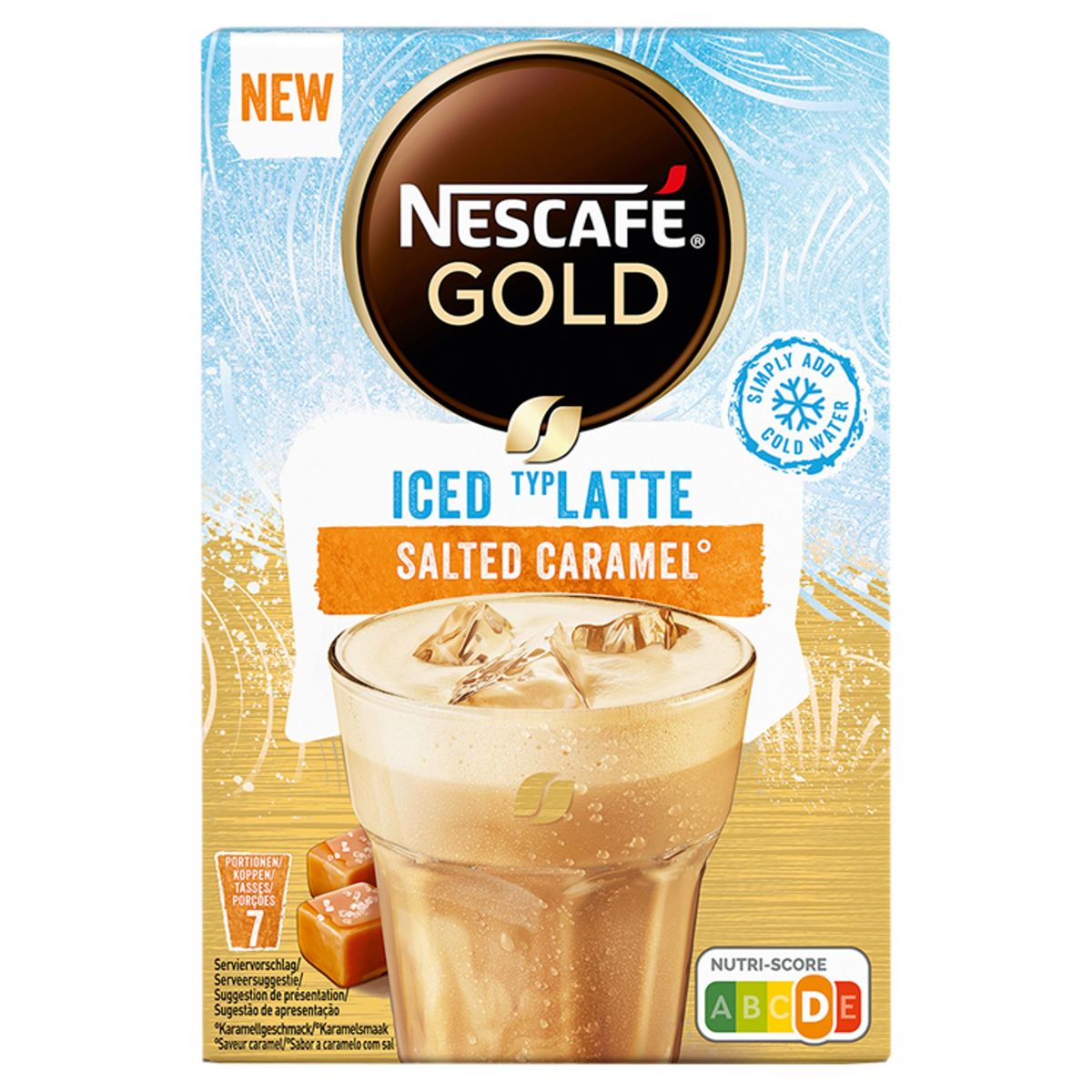 Nescafé Gold Café Latte Iced Salted Caramel 101.5 g