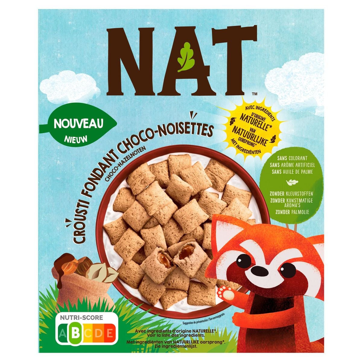 Ontbijtgranen Crousti Fondant Choco Hazelnoot 340g | Carrefour image number 4