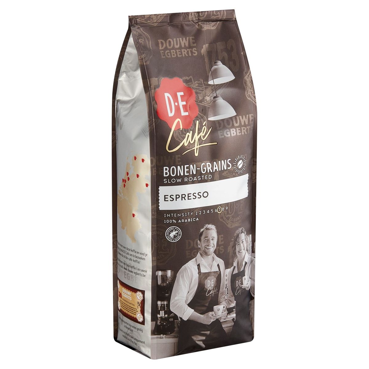 Douwe Egberts Café Bonen Slow Roasted Espresso 500 g Carrefour Site