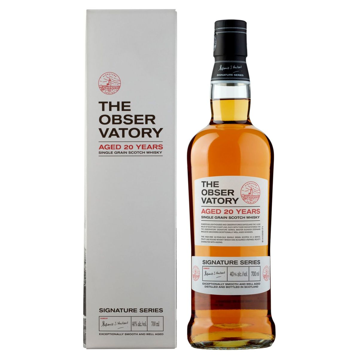 The Observatory Aged 20 Years Single Grain Scotch Whisky 700 ml ...