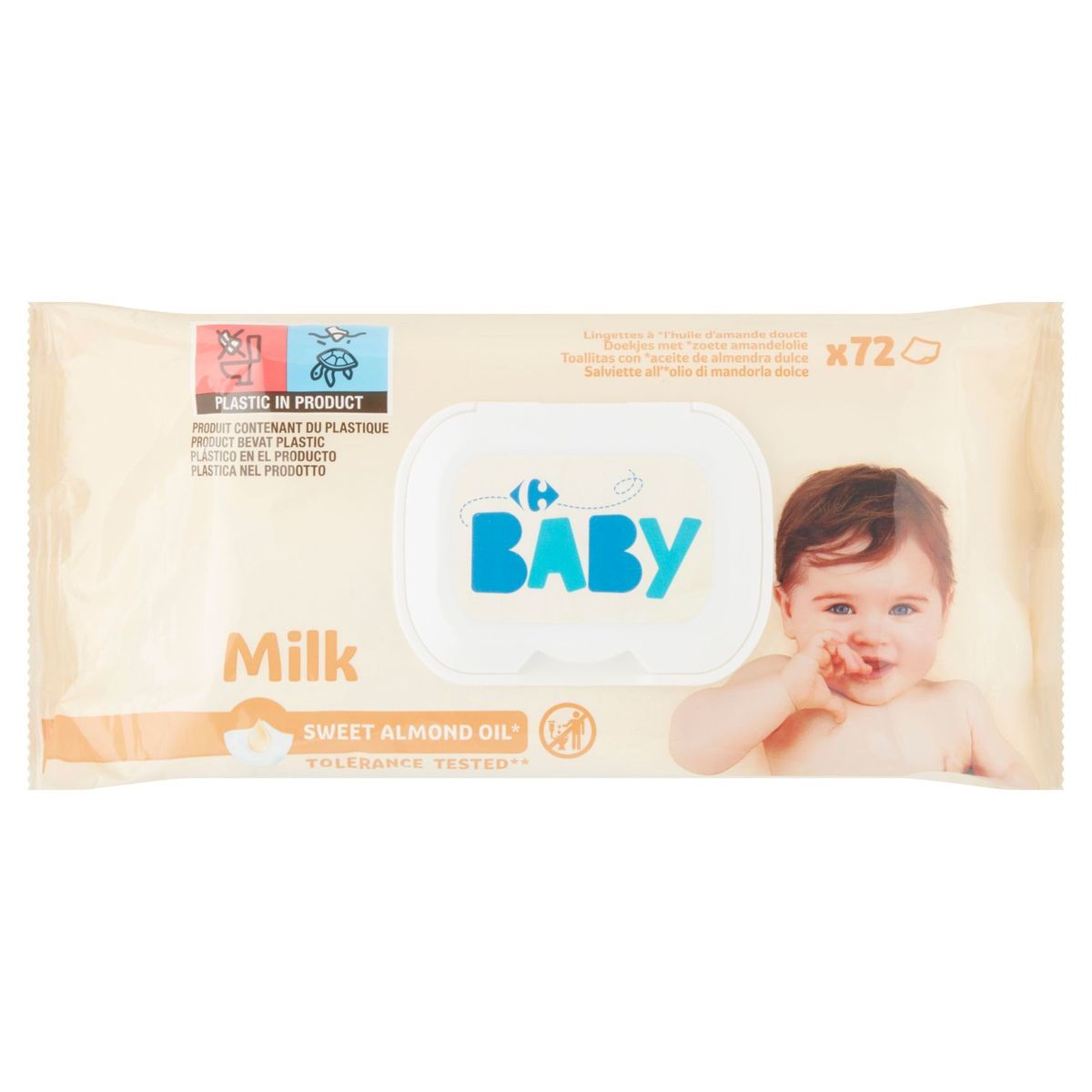 Carrefour BABY Milk 72 Pièces