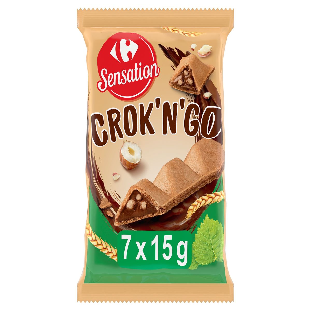 Carrefour Sensation Crok'n'Go 7 x 15 g