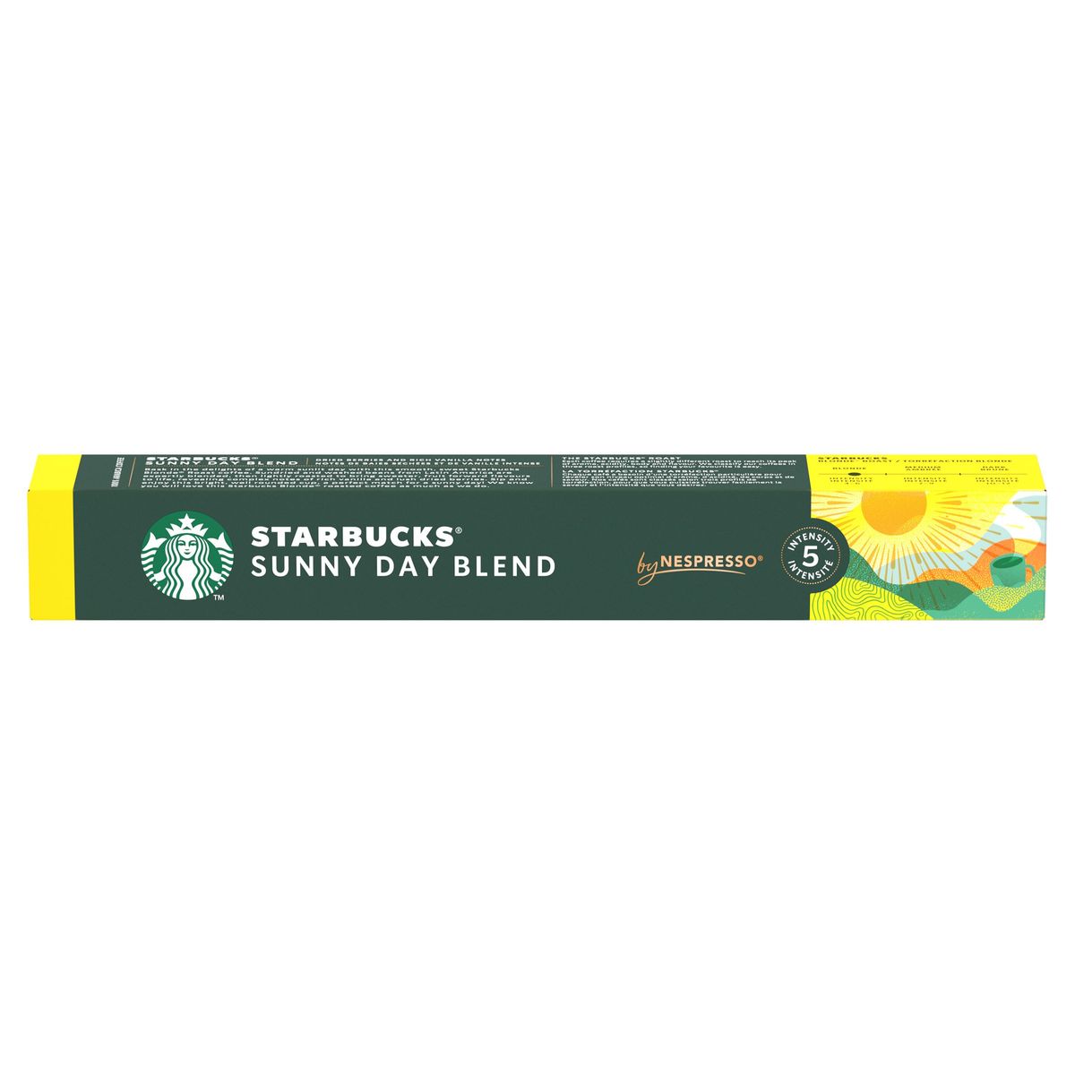 Starbucks by Nespresso Café Sunny Day blend 10 Capsules 12x56g