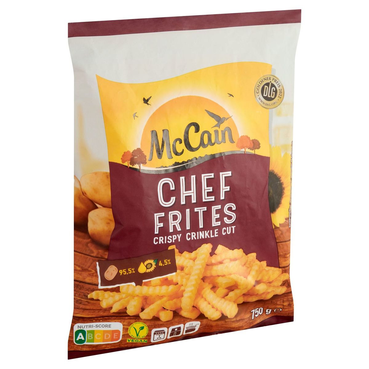 McCain Chef Frites Crispy Crinkle Cut 750 g