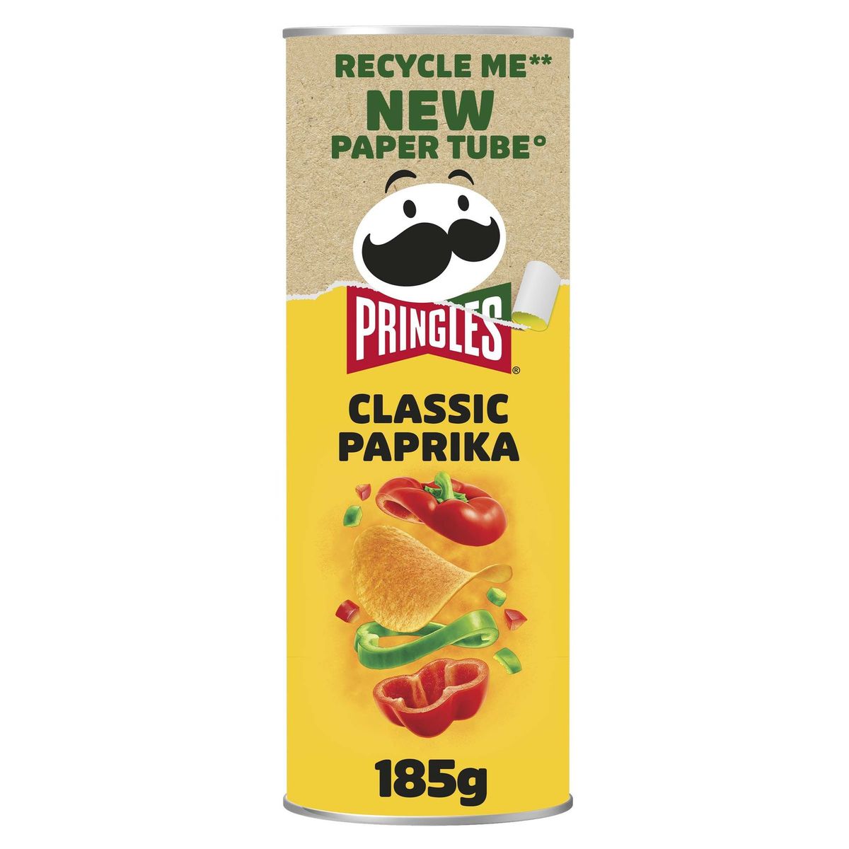 Pringles Classic Paprika Chips 185 g