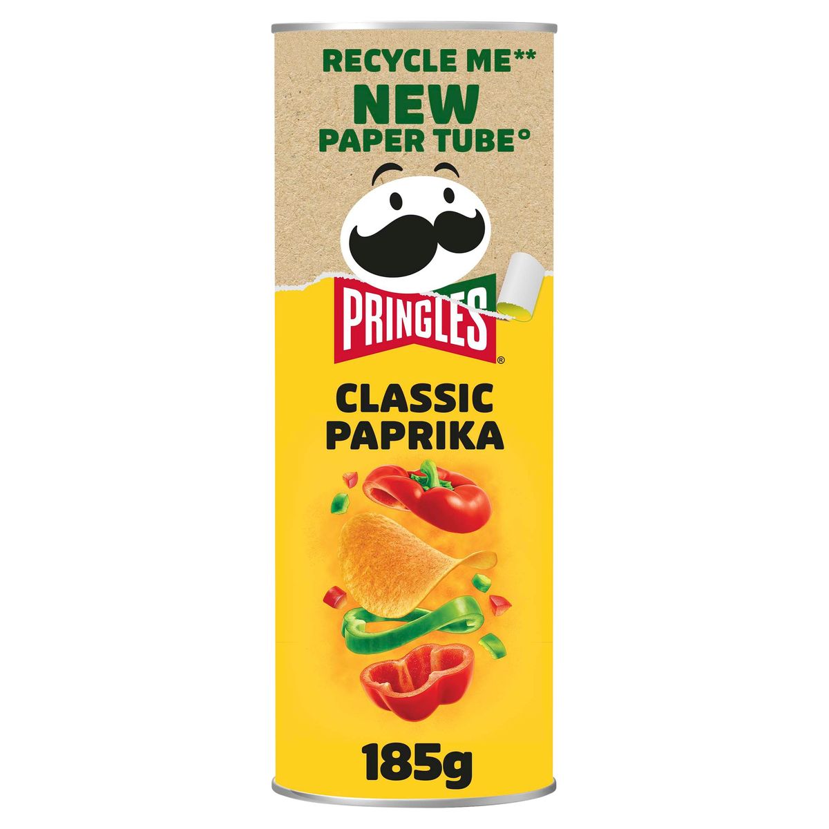 Pringles Paprika chips tuiles 185 g