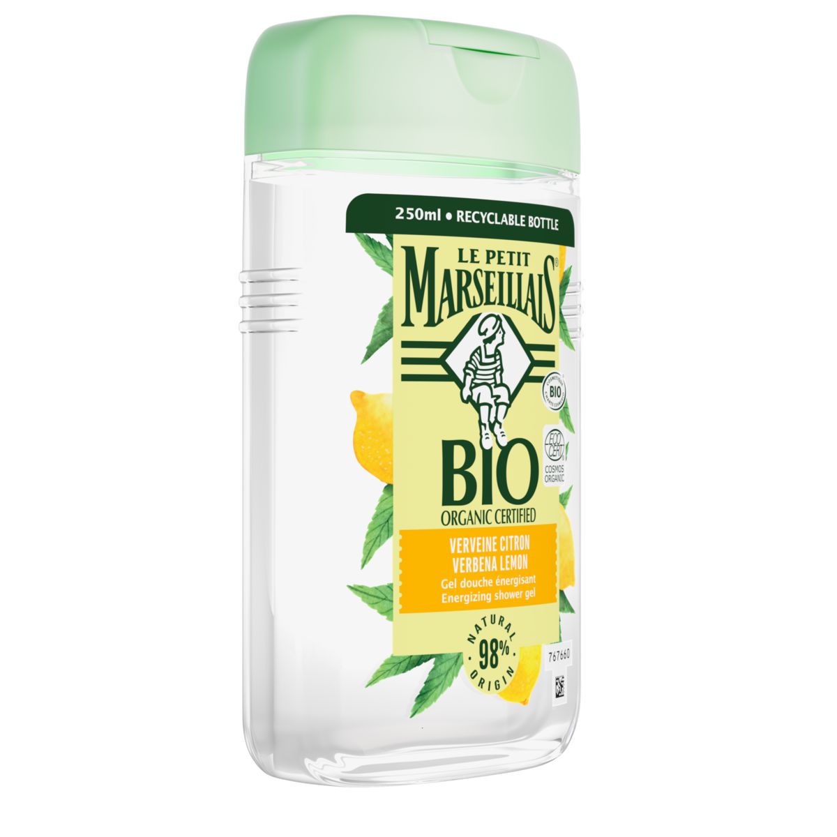 Le Petit Marseillais Bio Gel Douche Verveine Citron  250 ml