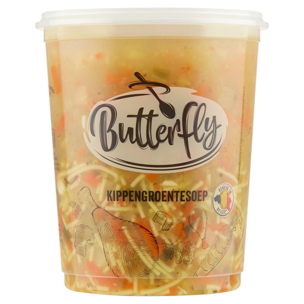 Butterfly Soupe de Poulet aux Légumes 950 ml