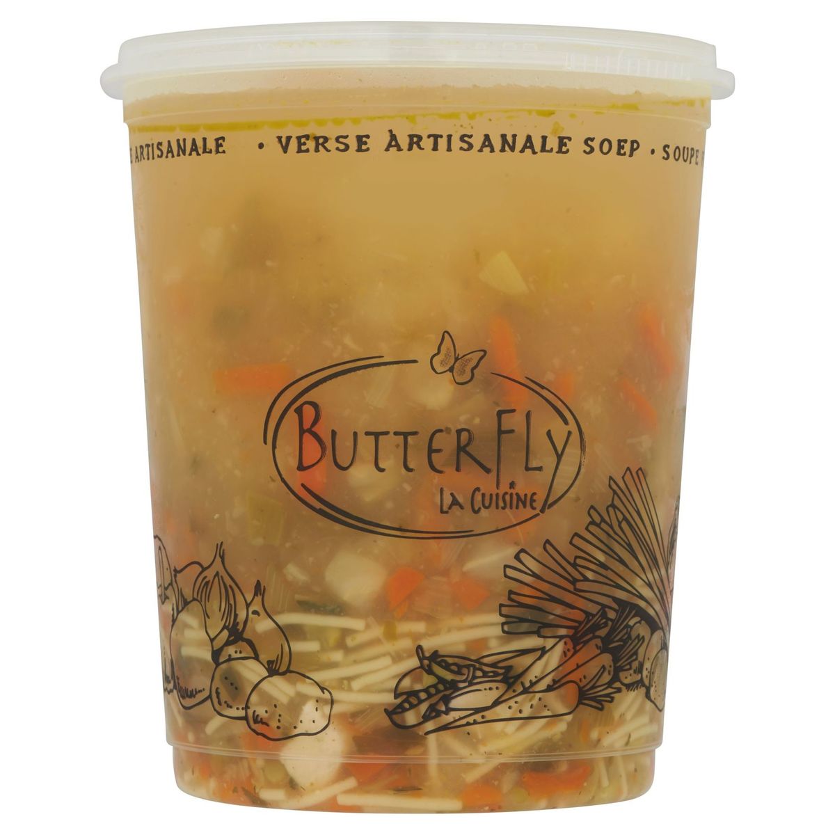 Butterfly Soupe de Poulet aux Légumes 950 ml