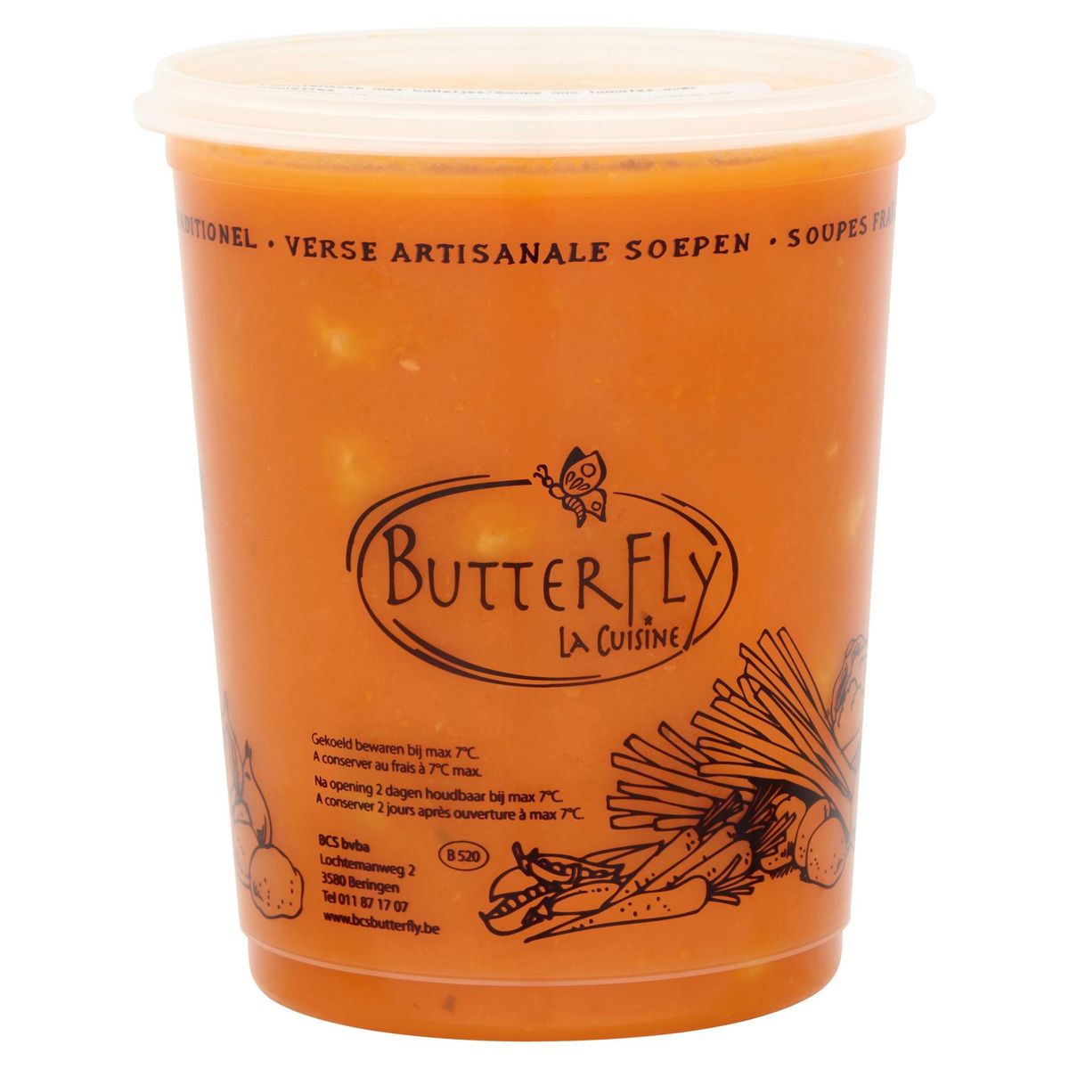 Butterfly Soupe de Tomates avec Boulettes 950 ml