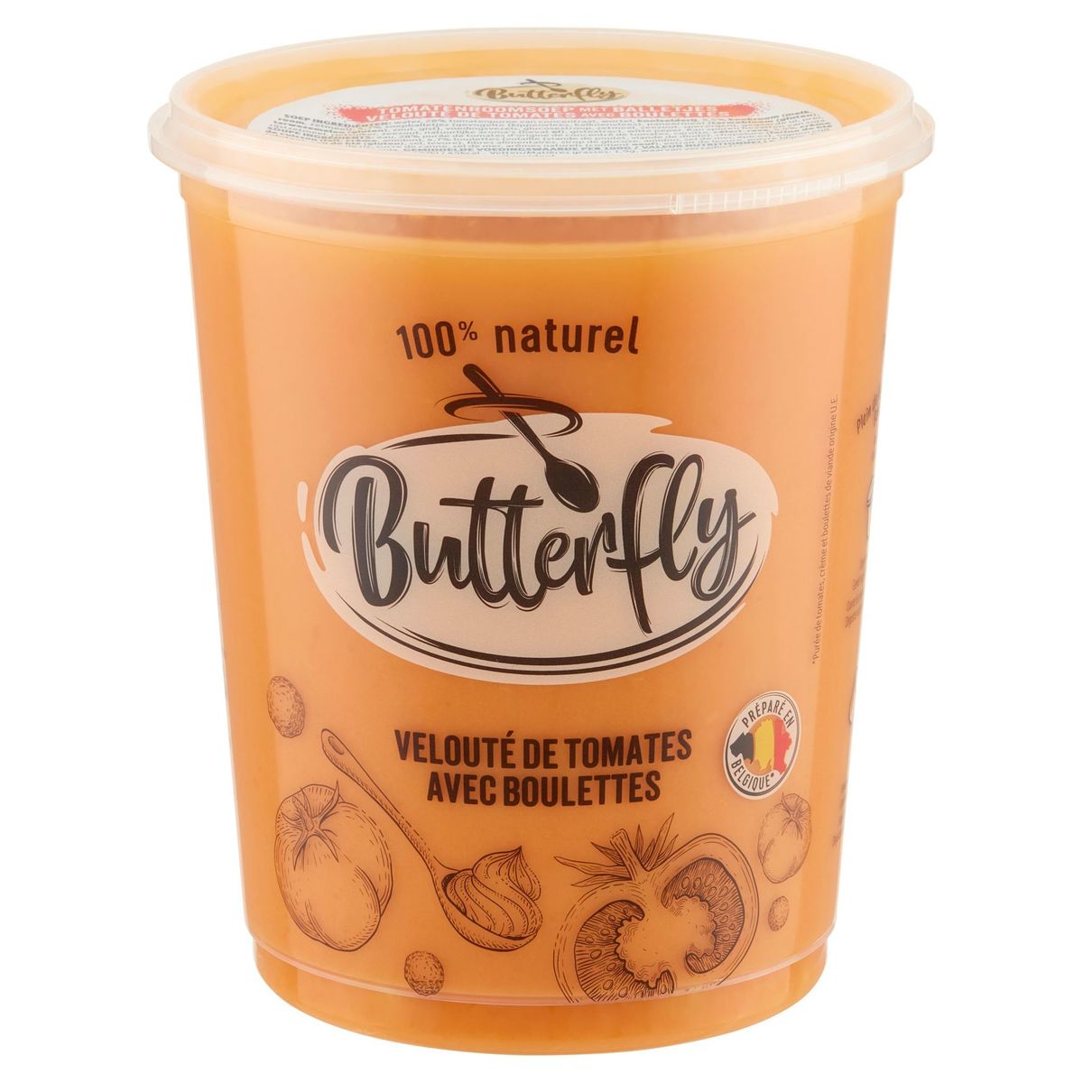 Butterfly Velouté de Tomates avec Boulettes 950 ml