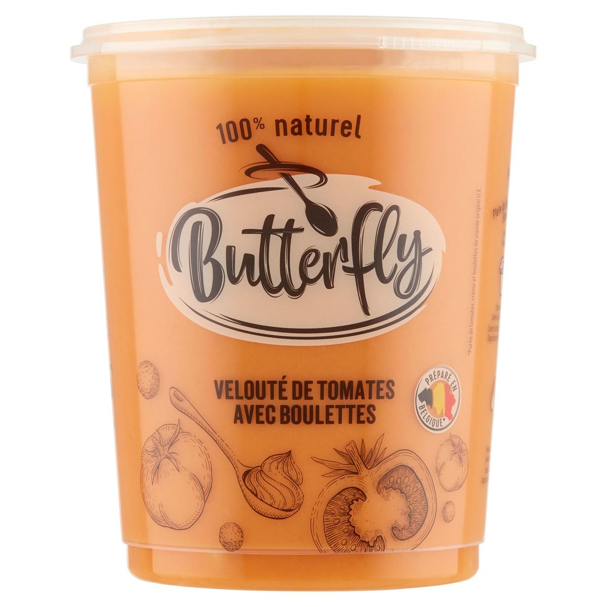 Butterfly Velouté de Tomates avec Boulettes 950 ml