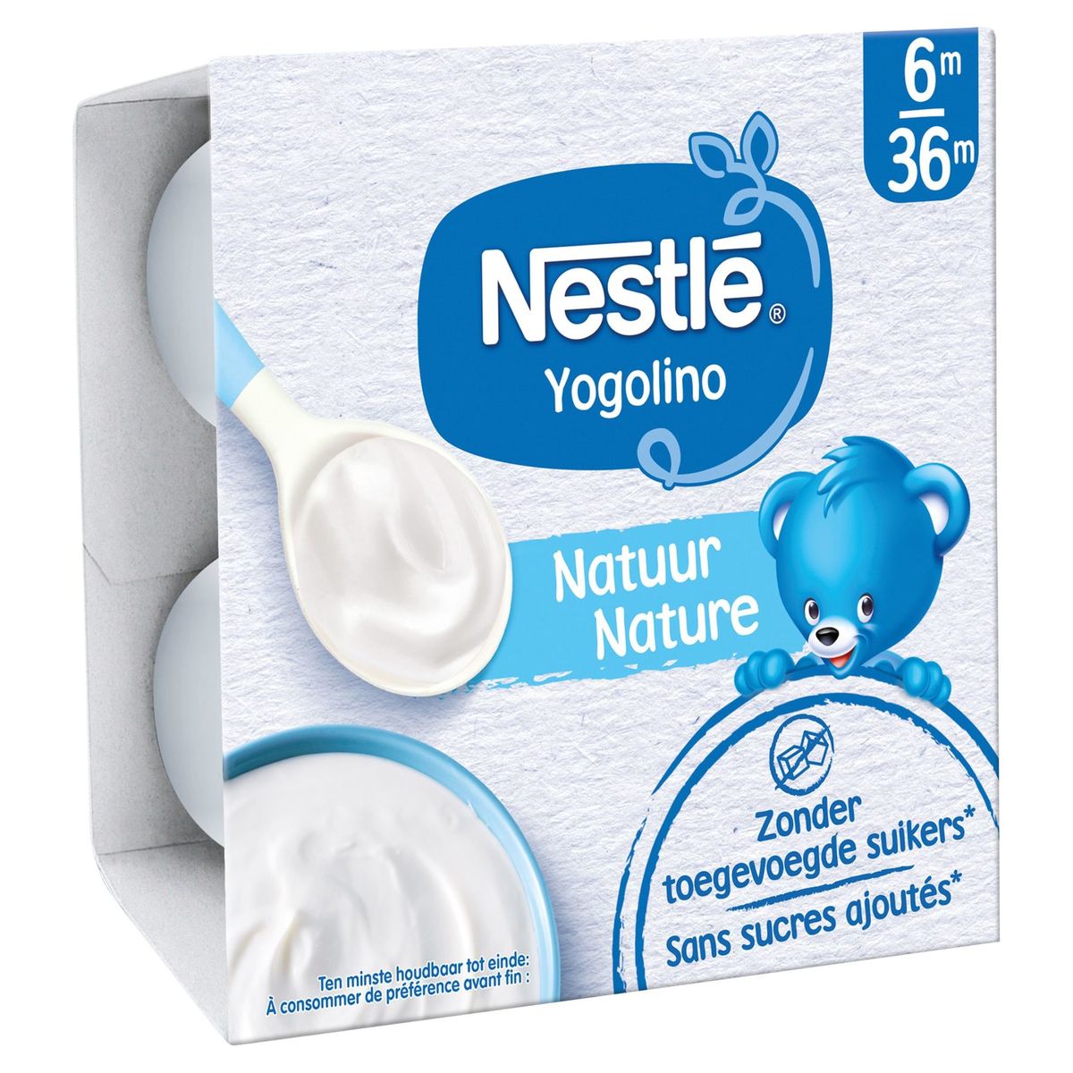 Nestlé Yogolino Laitage Nature dès 6 mois 4x100g