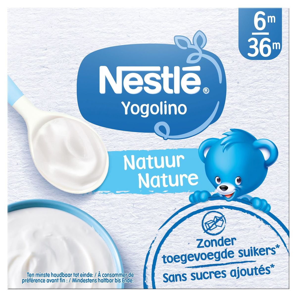 Nestlé Yogolino Laitage Nature dès 6 mois 4x100g