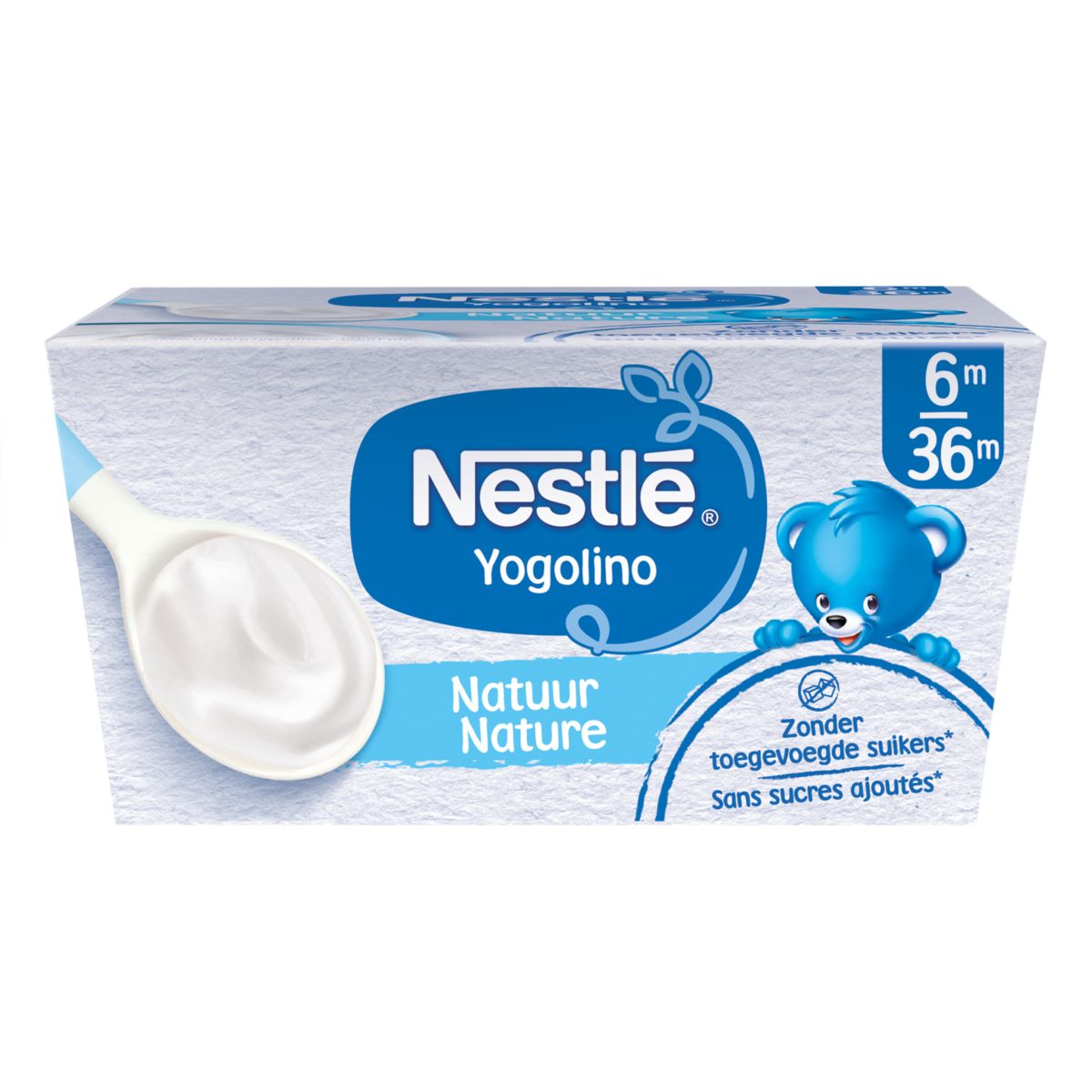 Nestlé Yogolino Laitage Nature dès 6 mois 4x100g
