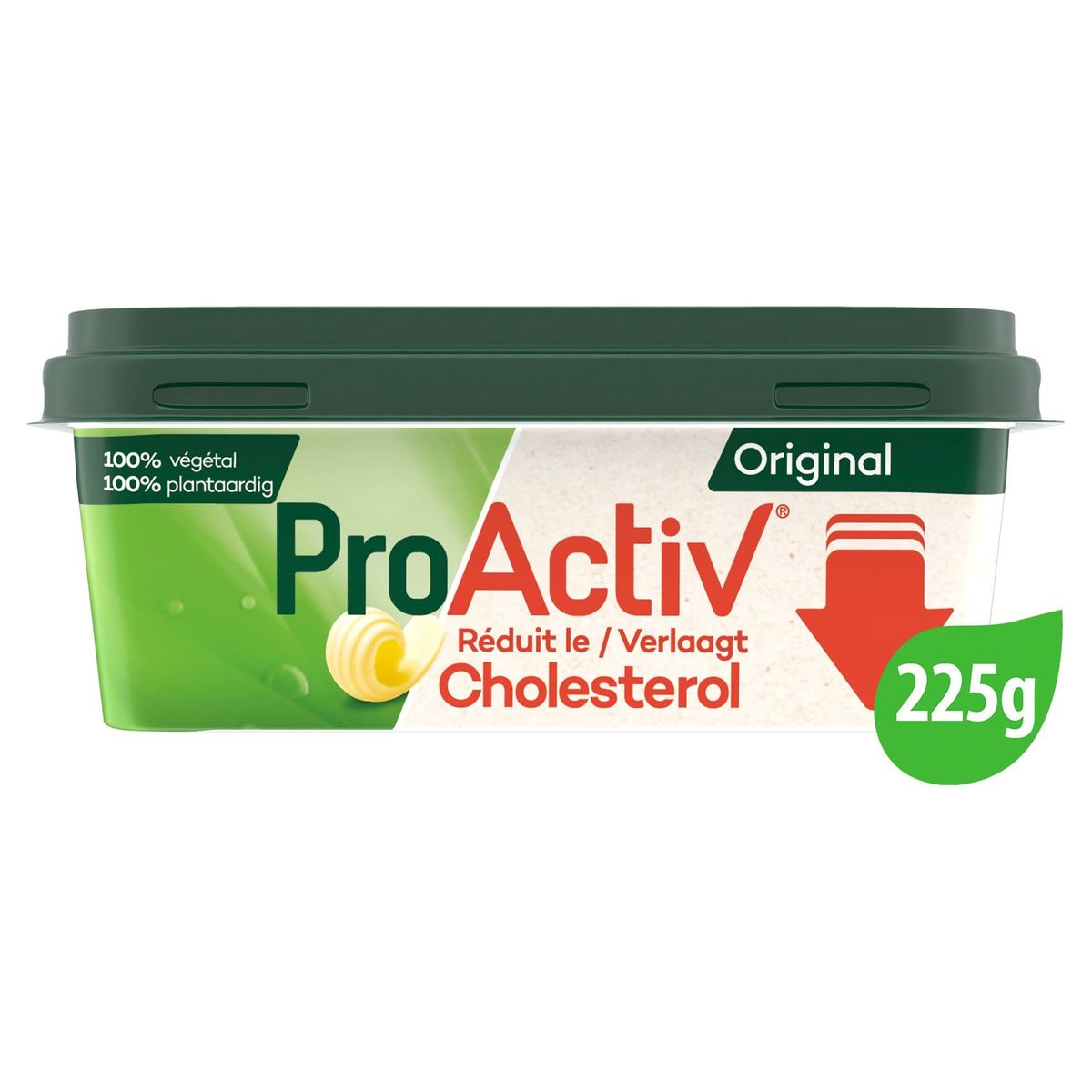 Becel ProActiv à tartiner Réduit cholesterol Original 225 g