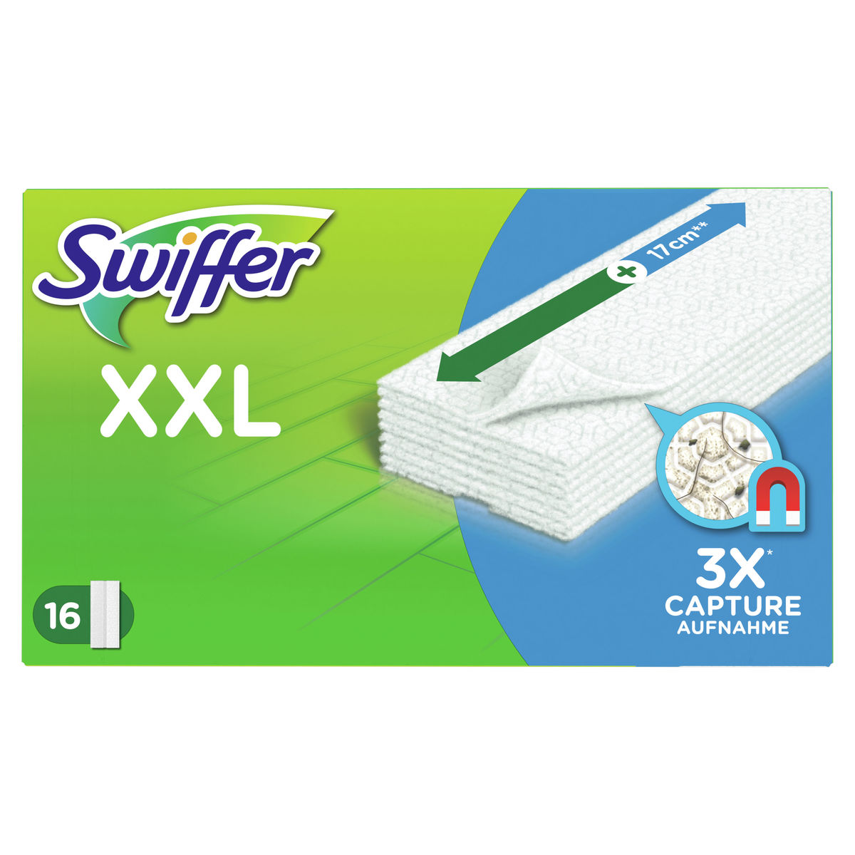 Swiffer recharge lingettes pour sols XXL 16 pièces