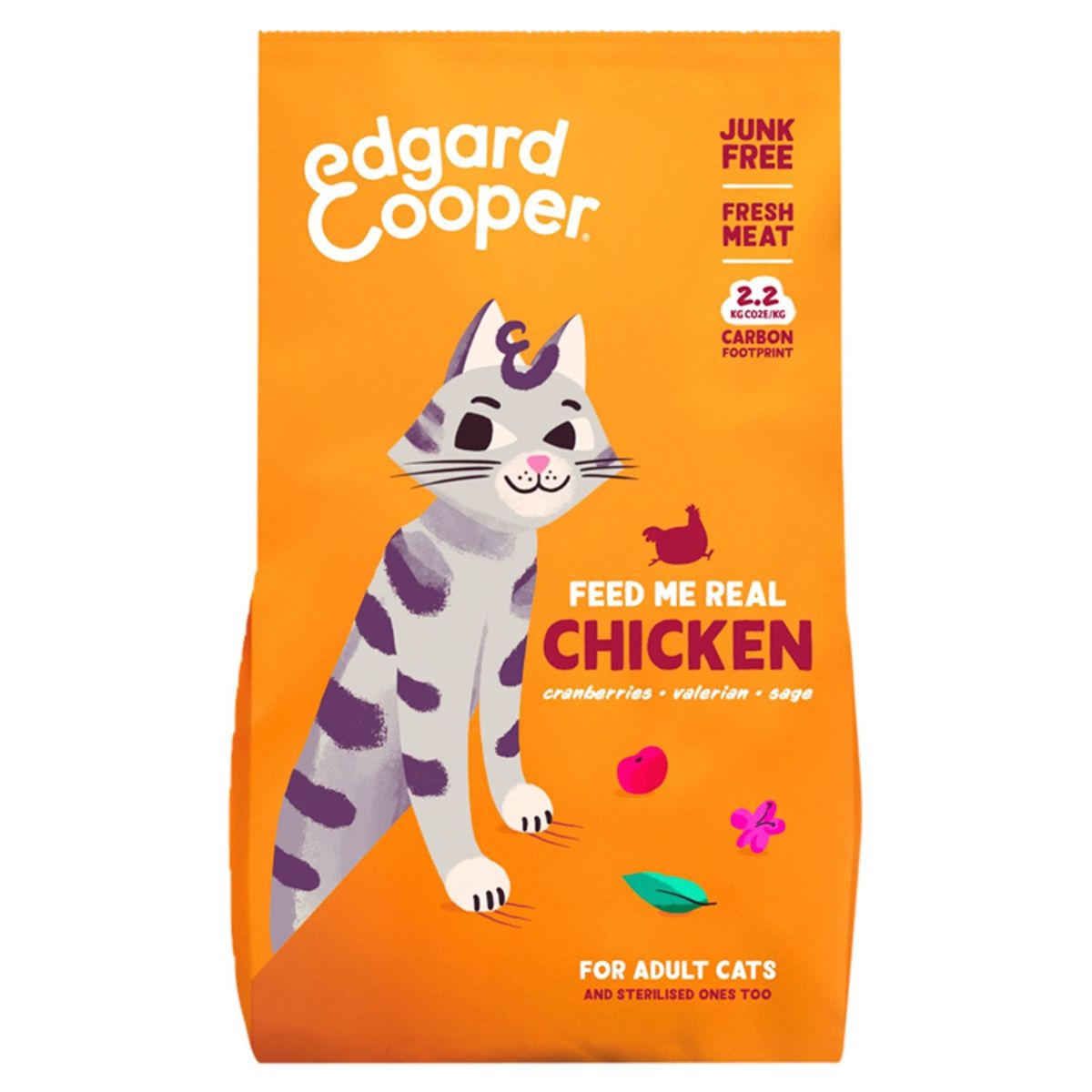 Edgard & Cooper Chicken Dry Food 750 g