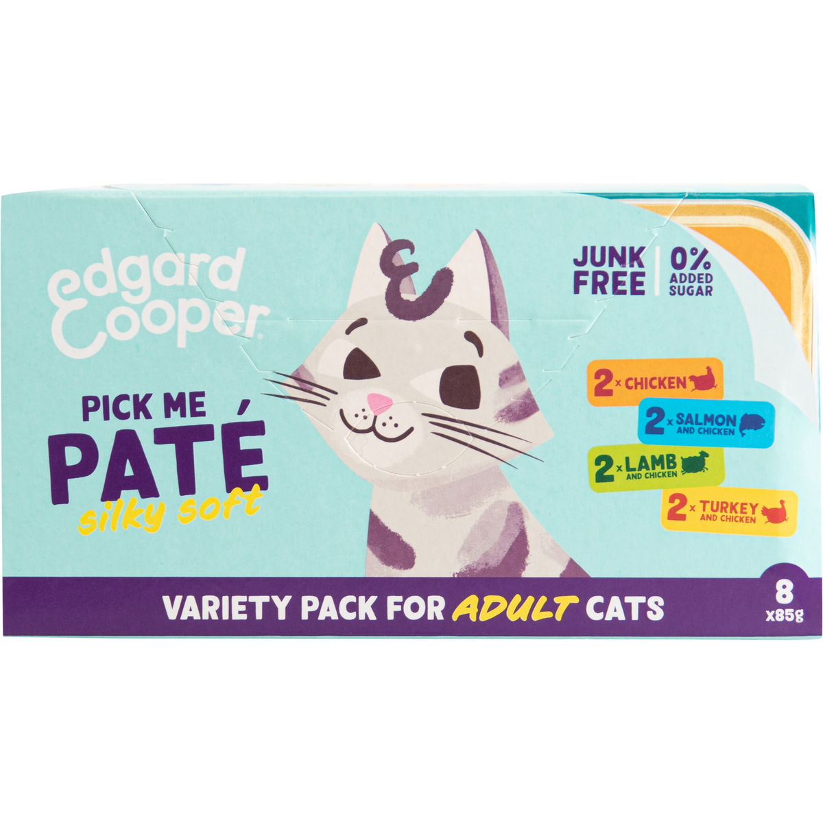 Edgard & Cooper Paté Variety Pack Adult 8 x 85 g