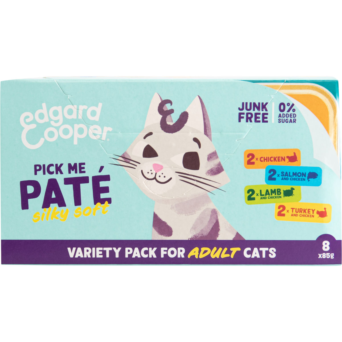 Edgard & Cooper Paté Variety Pack Adult 8 x 85 g