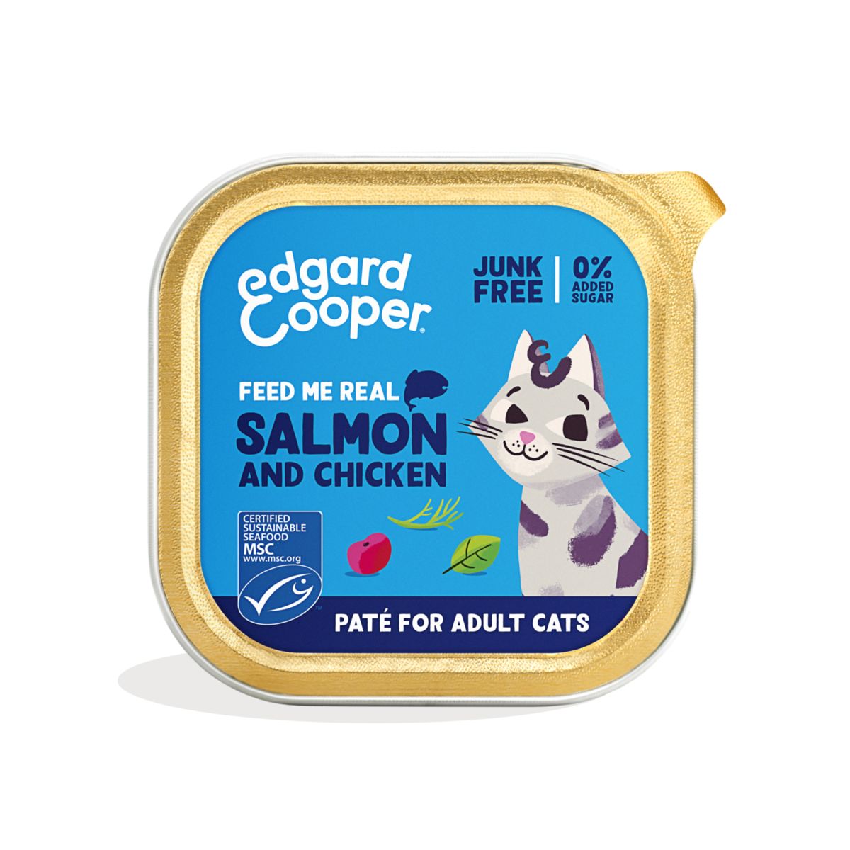 Edgard & Cooper Salmon and Chicken Paté 85 g