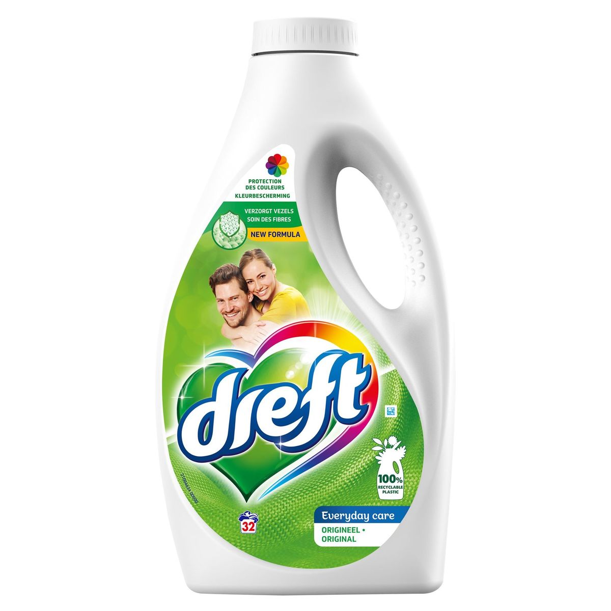 Dreft Everyday Care Original 1.6 L 32 Lavages