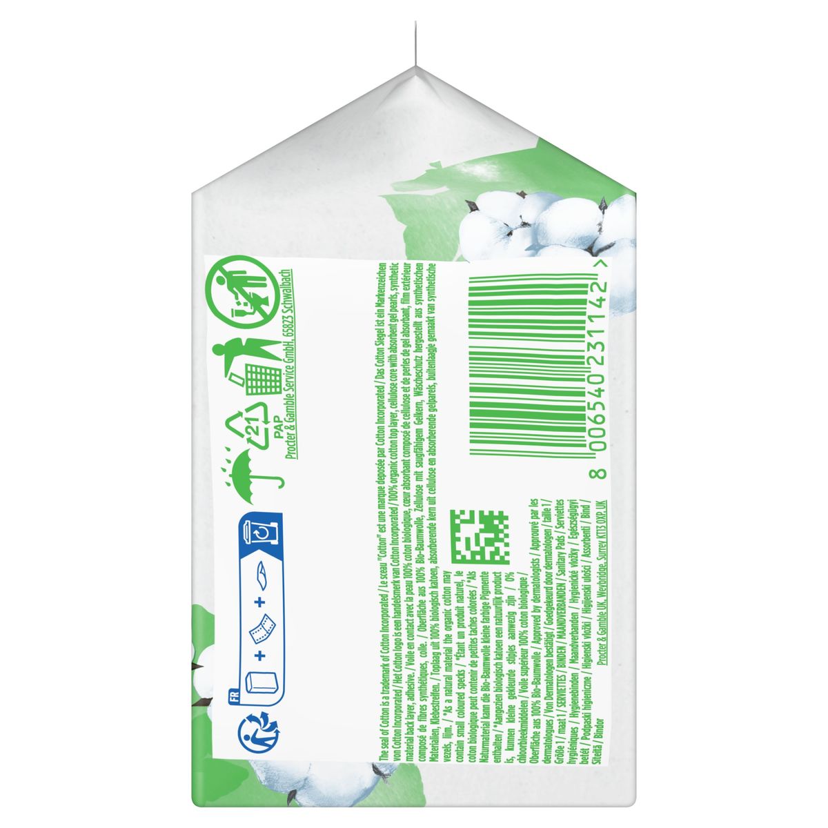 Always Cotton Protection Normal Serviettes