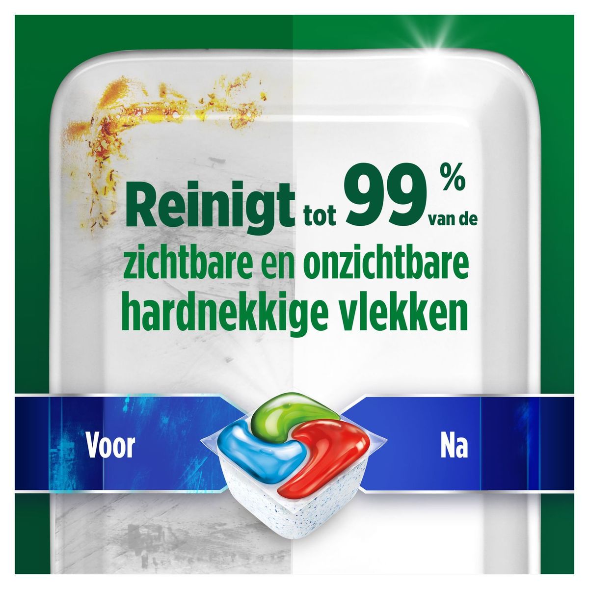 Dreft Platinum Plus All In One Vaatwastabletten Deep Clean Technologie
