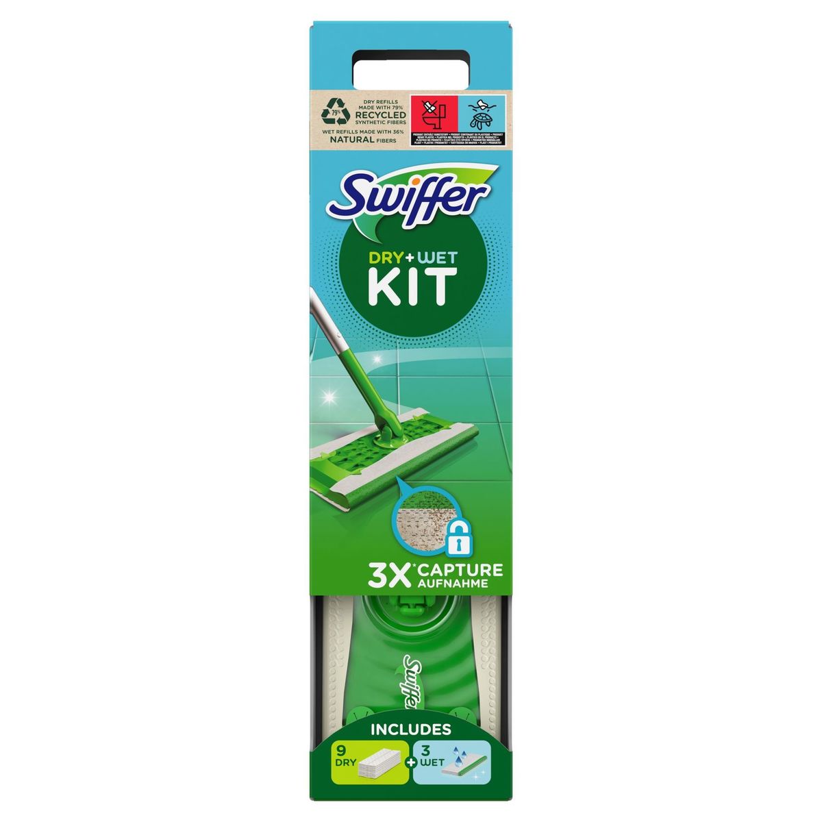 Swiffer Balai Attrape-Poussière Kit De Démarrage