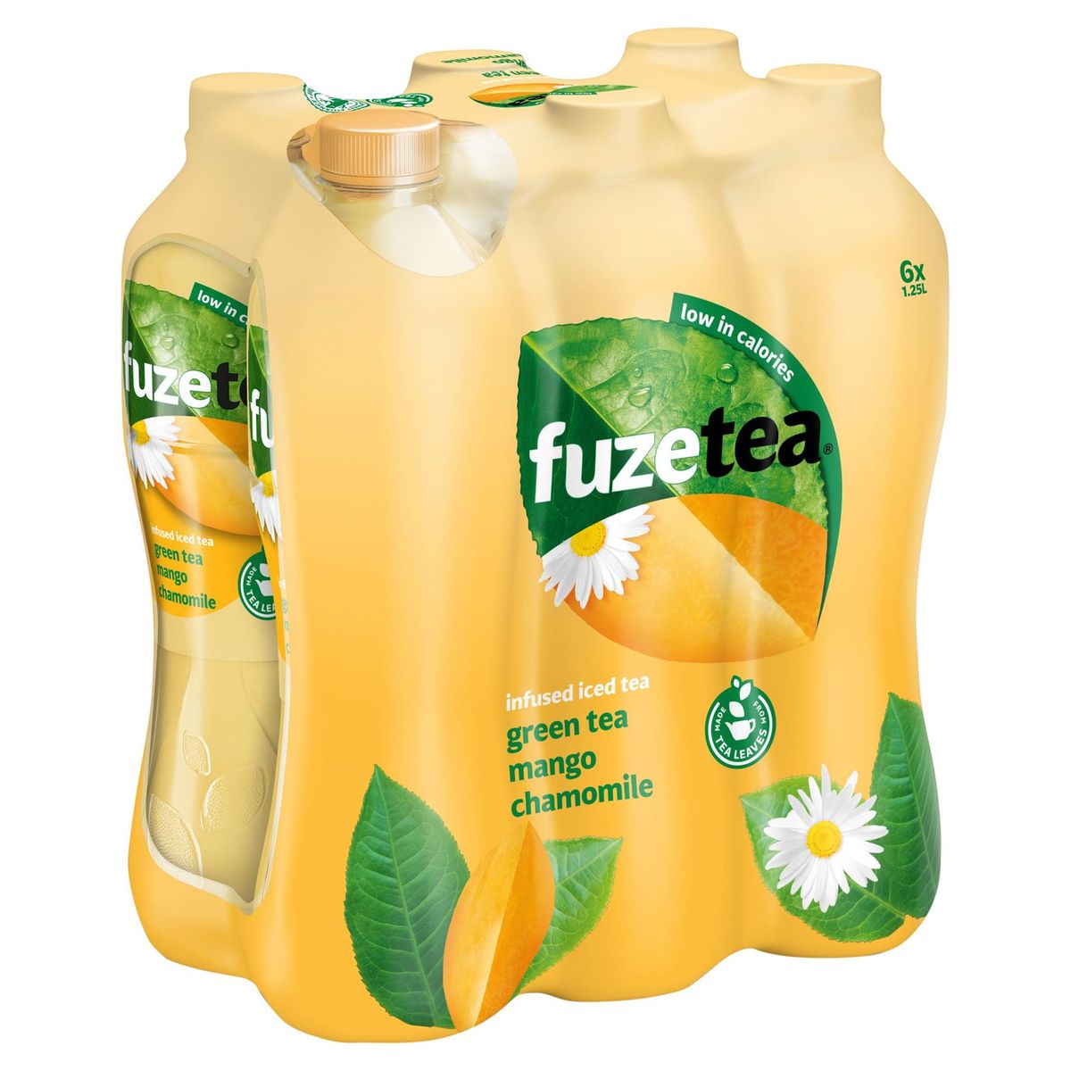 Fuze Tea Green Tea Mango Chamomile Iced Tea 6x1250 ml