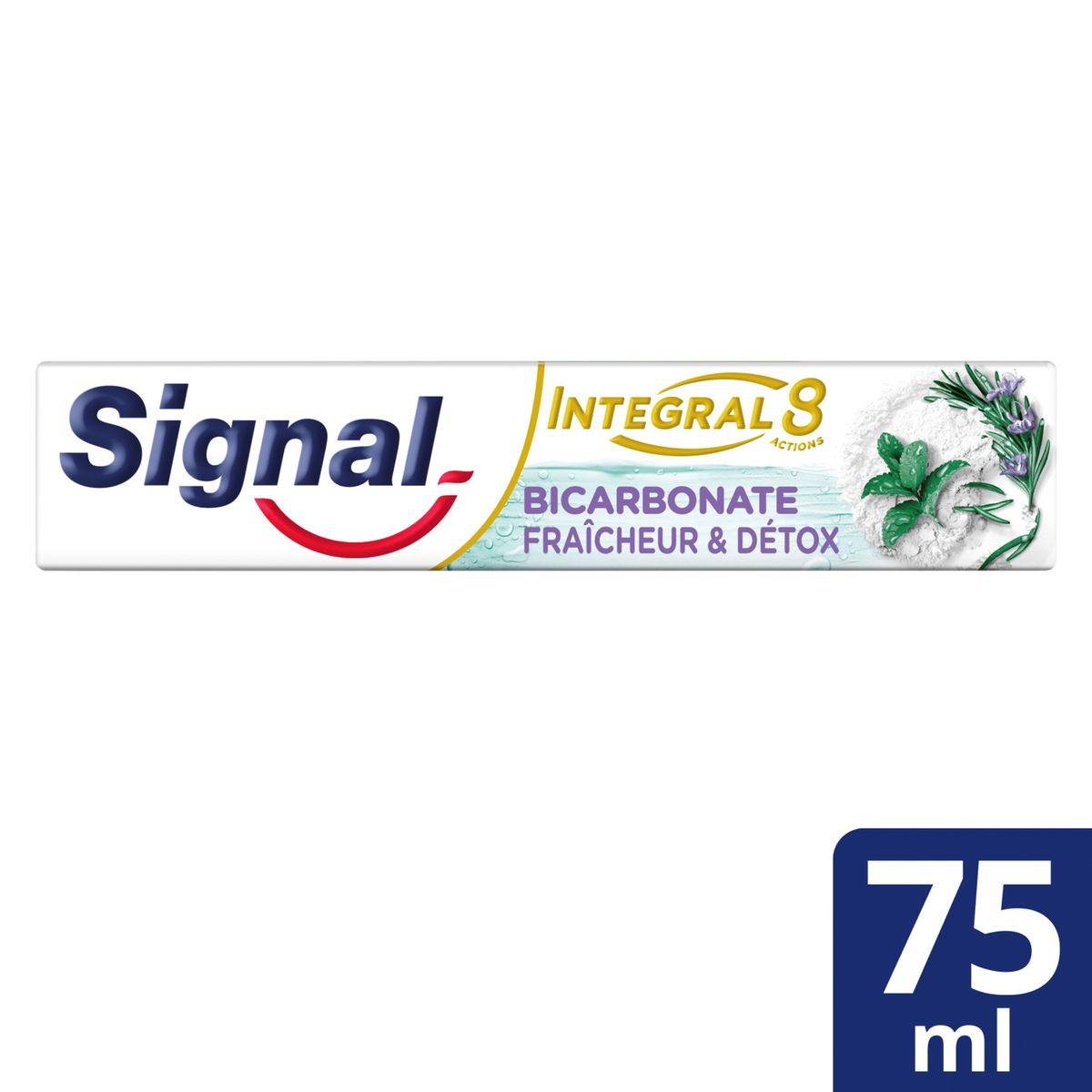 Signal Integral 8 Nature Elements Dentifrice Bicarbonate 75 ml