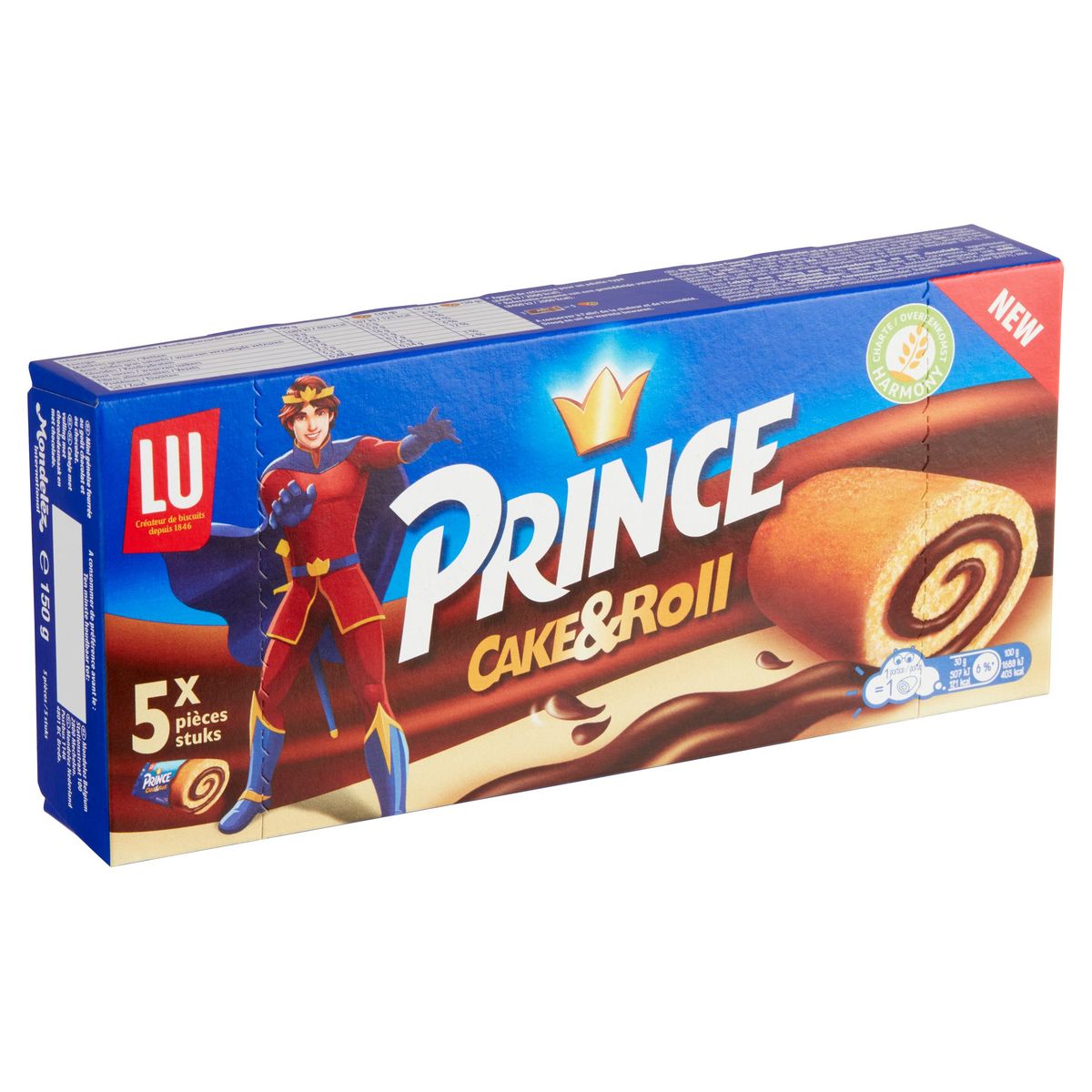 LU, Prince, Cakes, Cake & Choc, Gâteaux, Chocolat, 150 gr