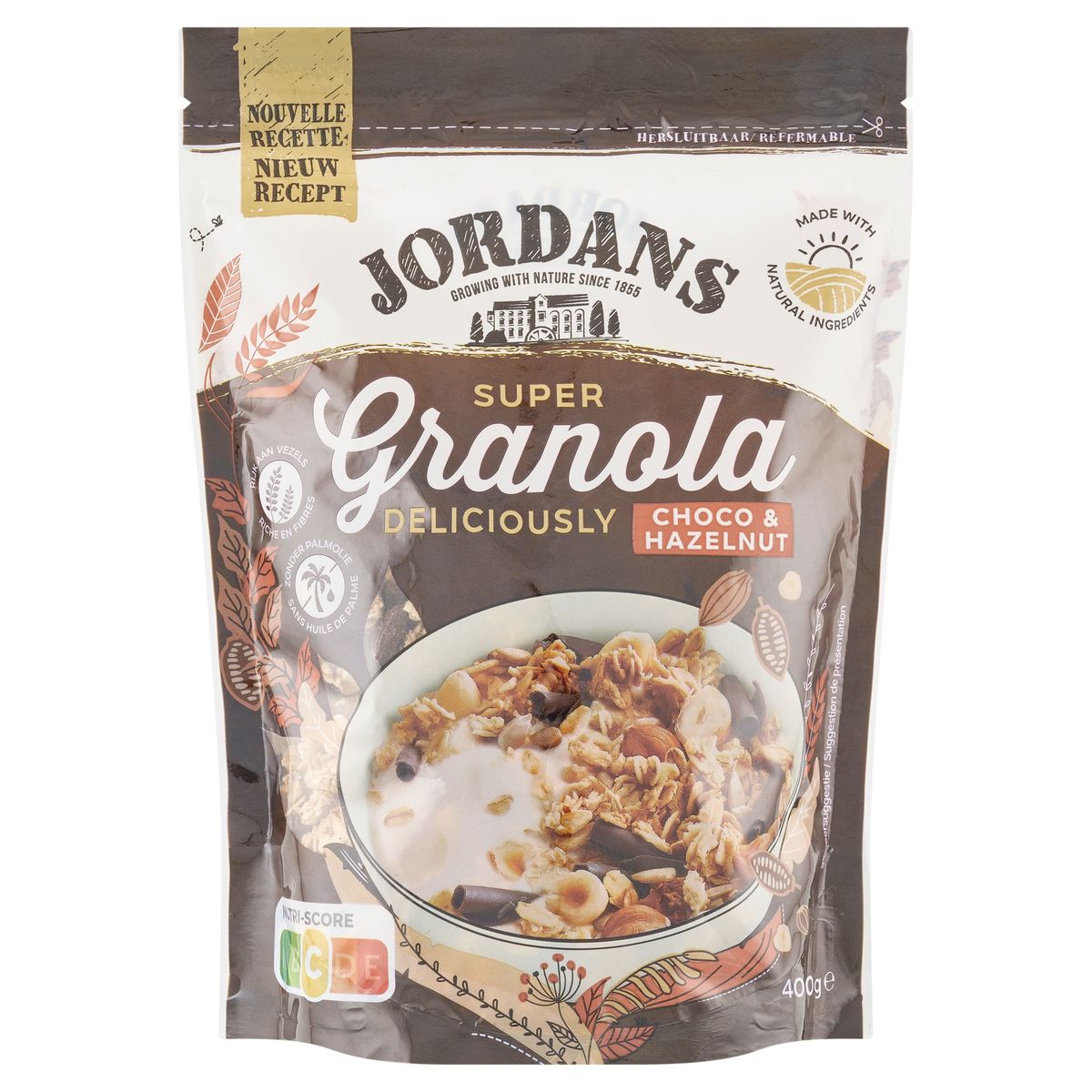 Jordans - Granola faible en sucres, Septembre 2019