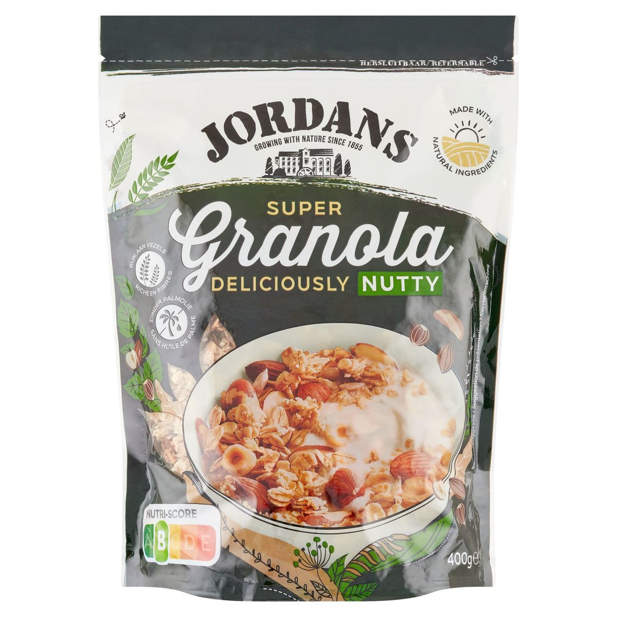 Jordans Super Granola Deliciously Nutty 400 g Carrefour Site