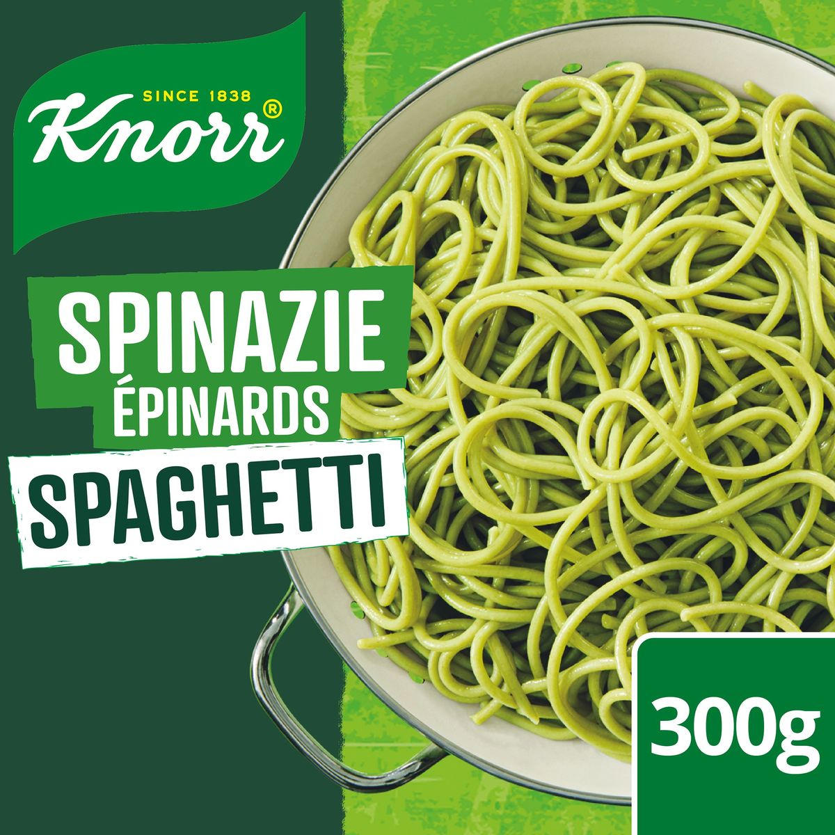 Knorr (Pâtes) Spaghetti Epinards 300 g