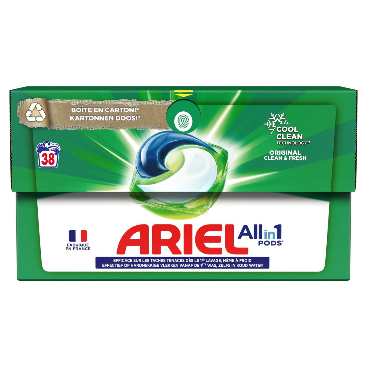Ariel All-in-1 Pods, Lessive En Capsules 38