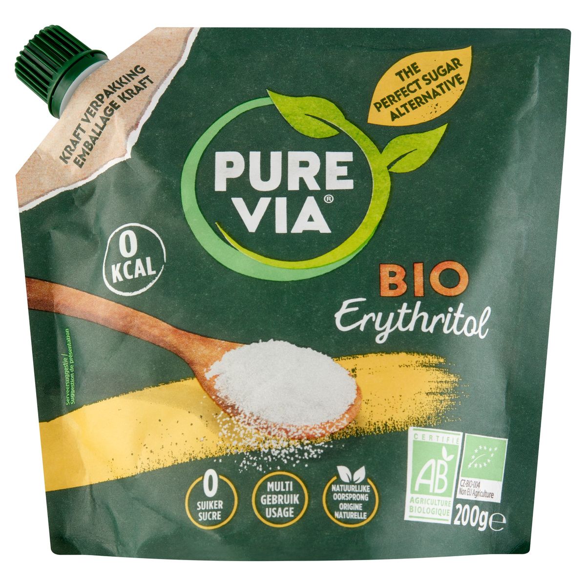 Pure Via Erythritol Bio 200 g