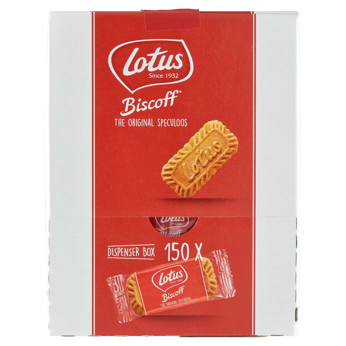 Boîte distributrice 150 Biscuits Speculoos Biscoff LOTUS