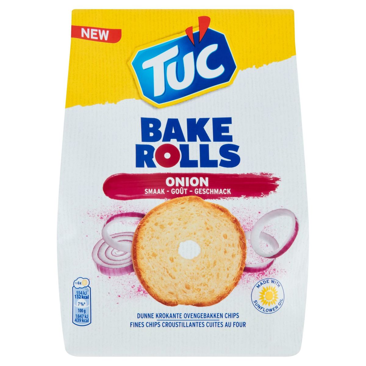 Tuc Bake Rolls Onion Smaak 150 g