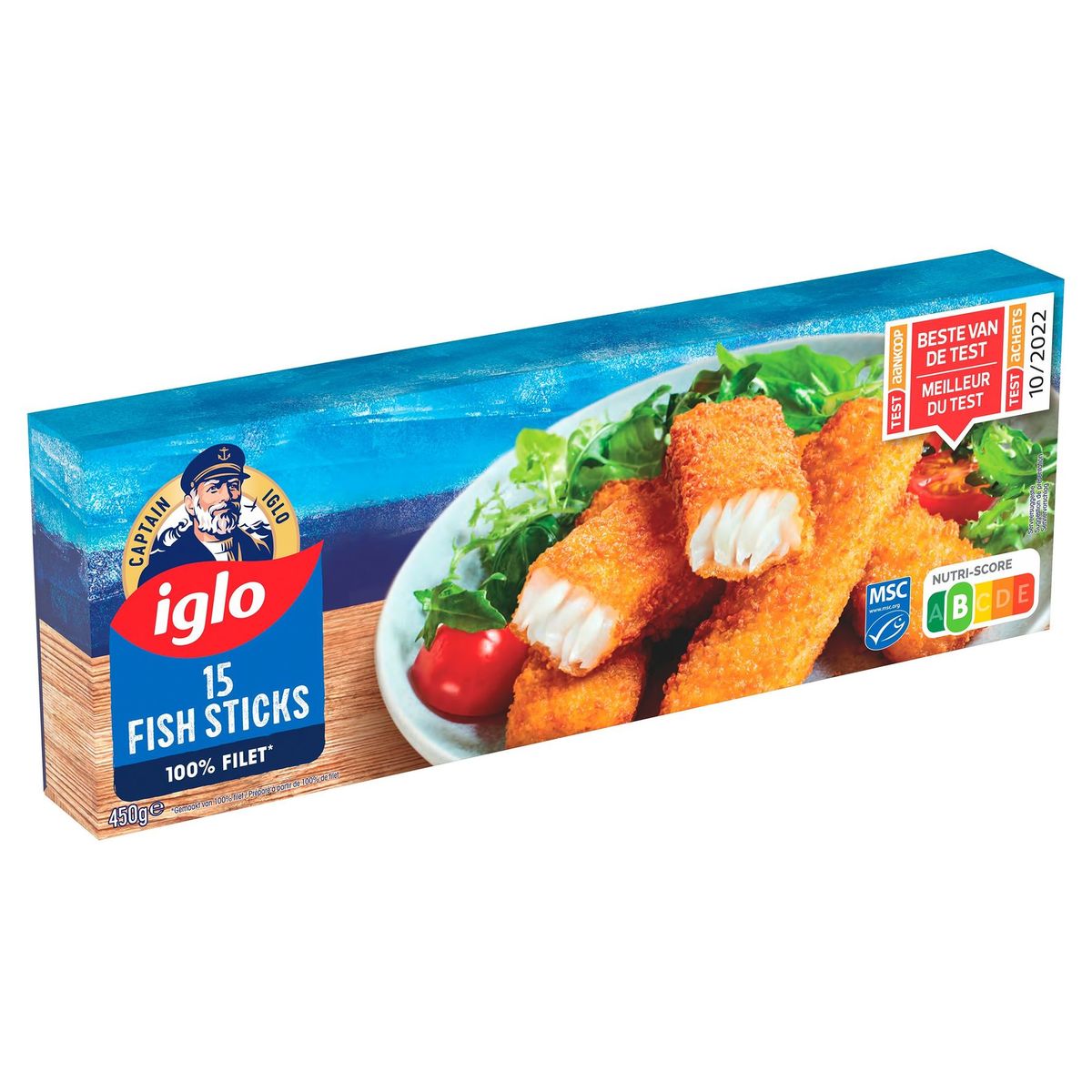 Captain Iglo Fish Sticks 15 Stuks 450 g Carrefour Site