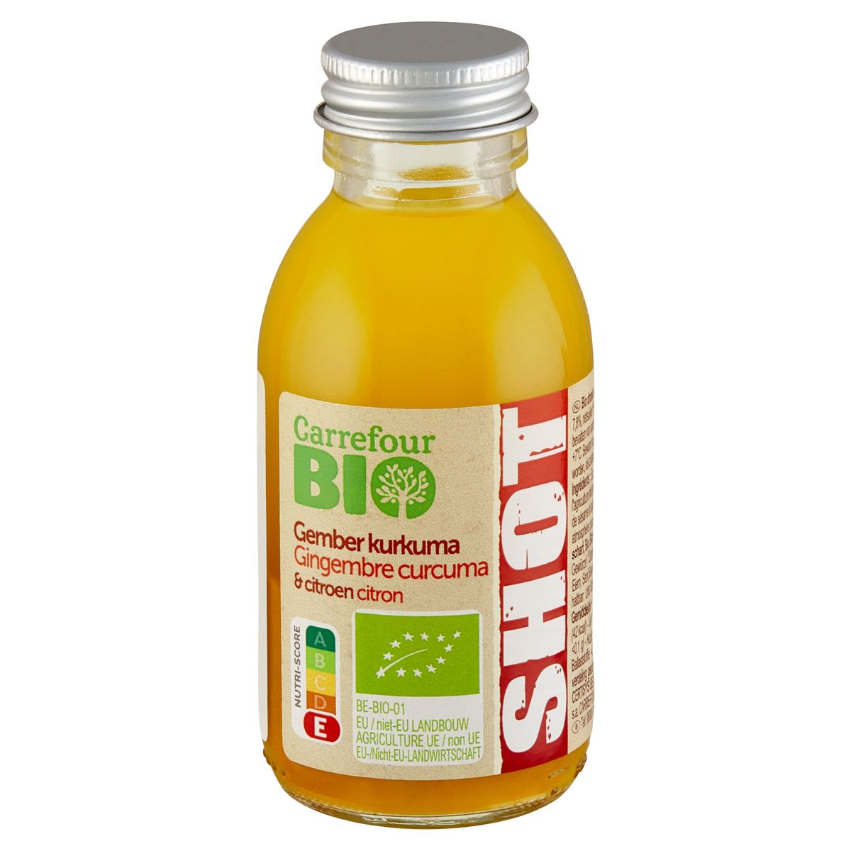 Infusion bio curcuma gingembre CARREFOUR BIO