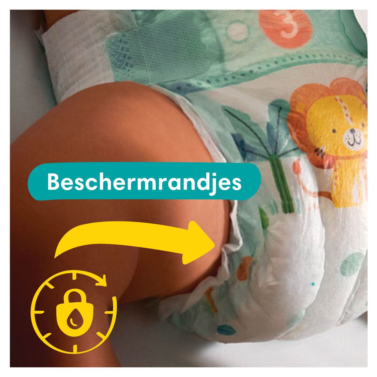 Pampers Baby-Dry Taille 6, 92 Langes