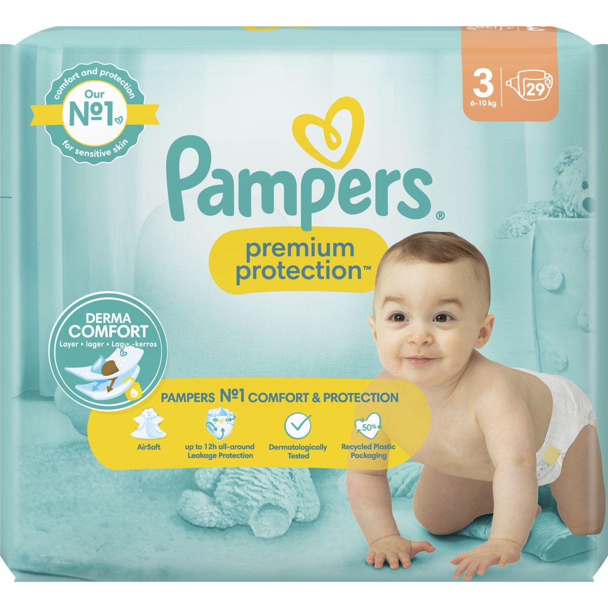 PAMPERS Premium Protection langes 1