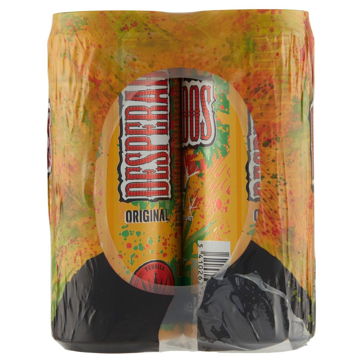 Desperados Original Bière Aromatisée avec Tequila 4 x 330 ml