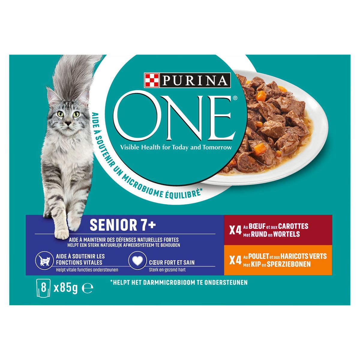 Purina One Senior 7+ 8 x 85 g