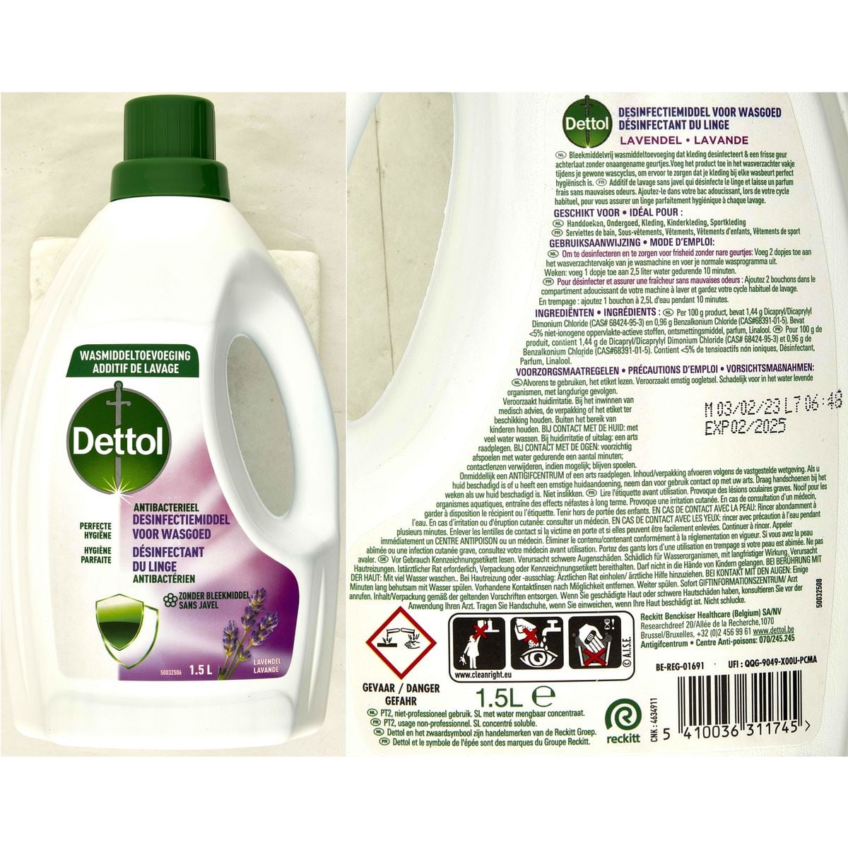 Toevoeging bij de was "Lavendel" 1.5L | Carrefour