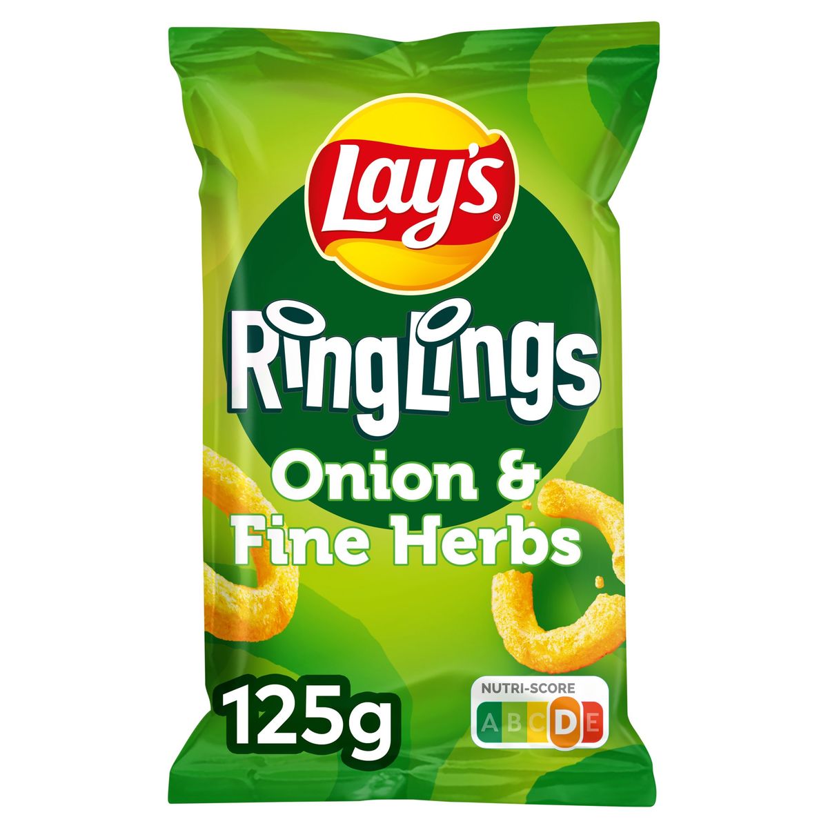 Lay's Ringlings Onion & Fine Herbs Chips 125 gr