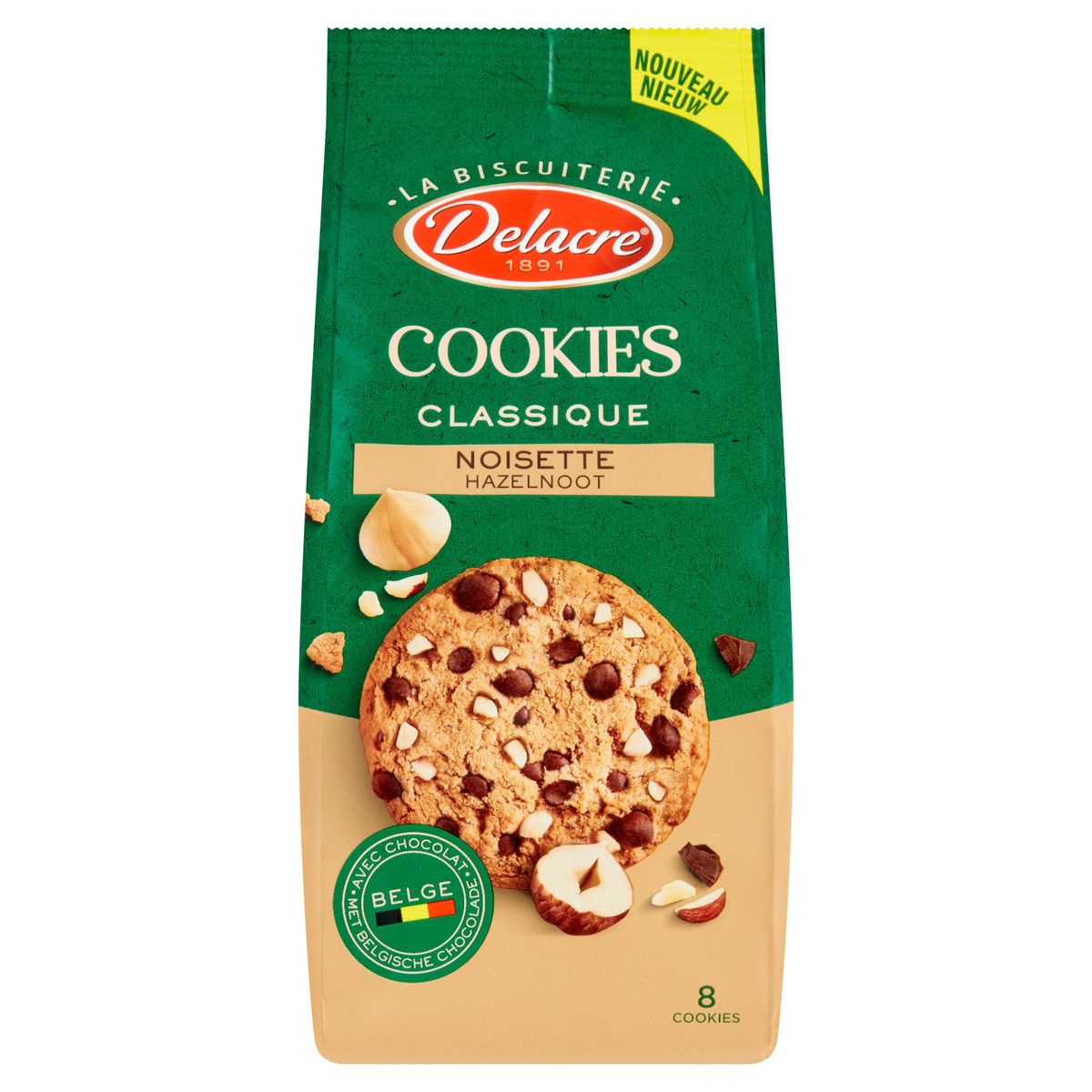 Delacre Cookies Classique Hazelnoot 8 Stuks 136 g Carrefour Site