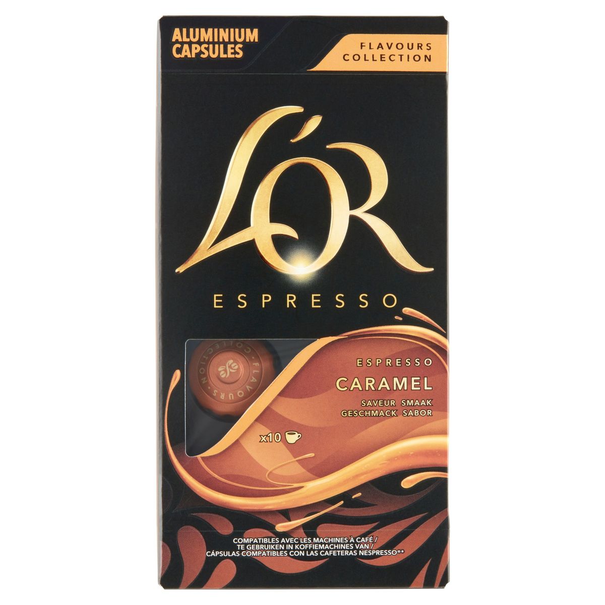 L'OR Espresso Caramel Saveur 10 Pièces 52 g